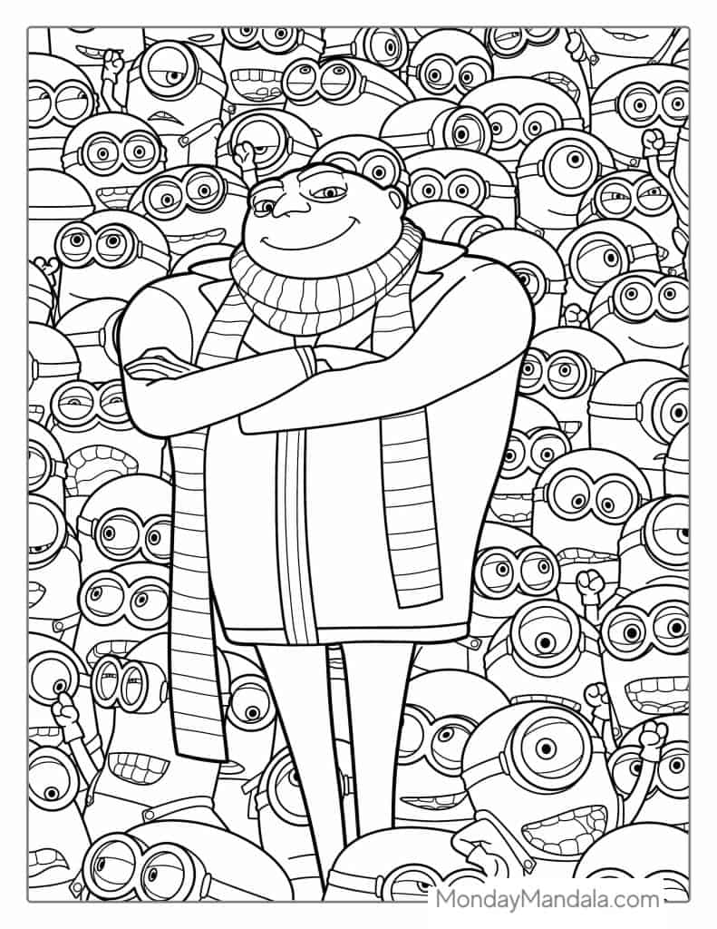 159 Coloring Pages with a Lot of Detail Printable 14