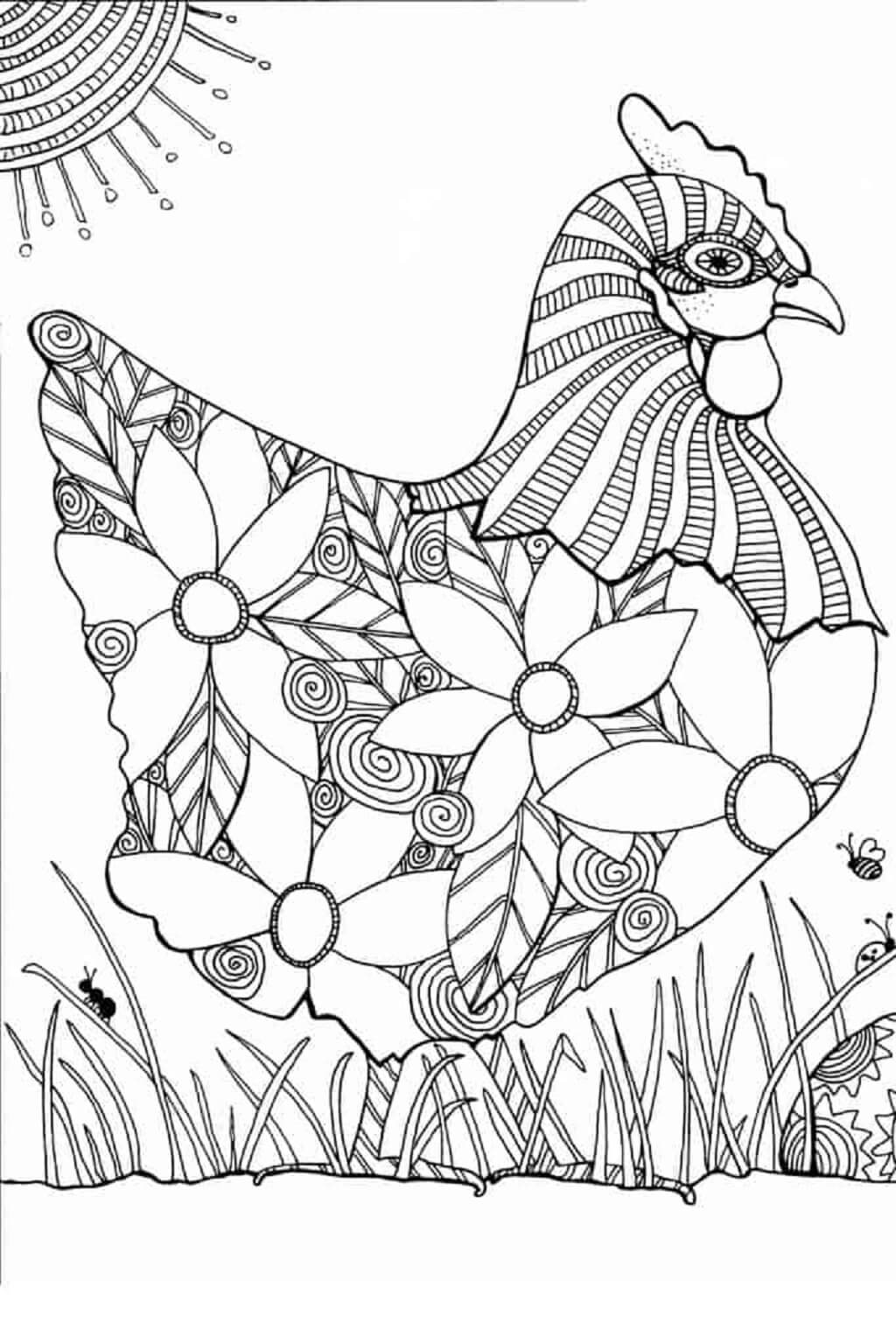 159 Coloring Pages with a Lot of Detail Printable 142