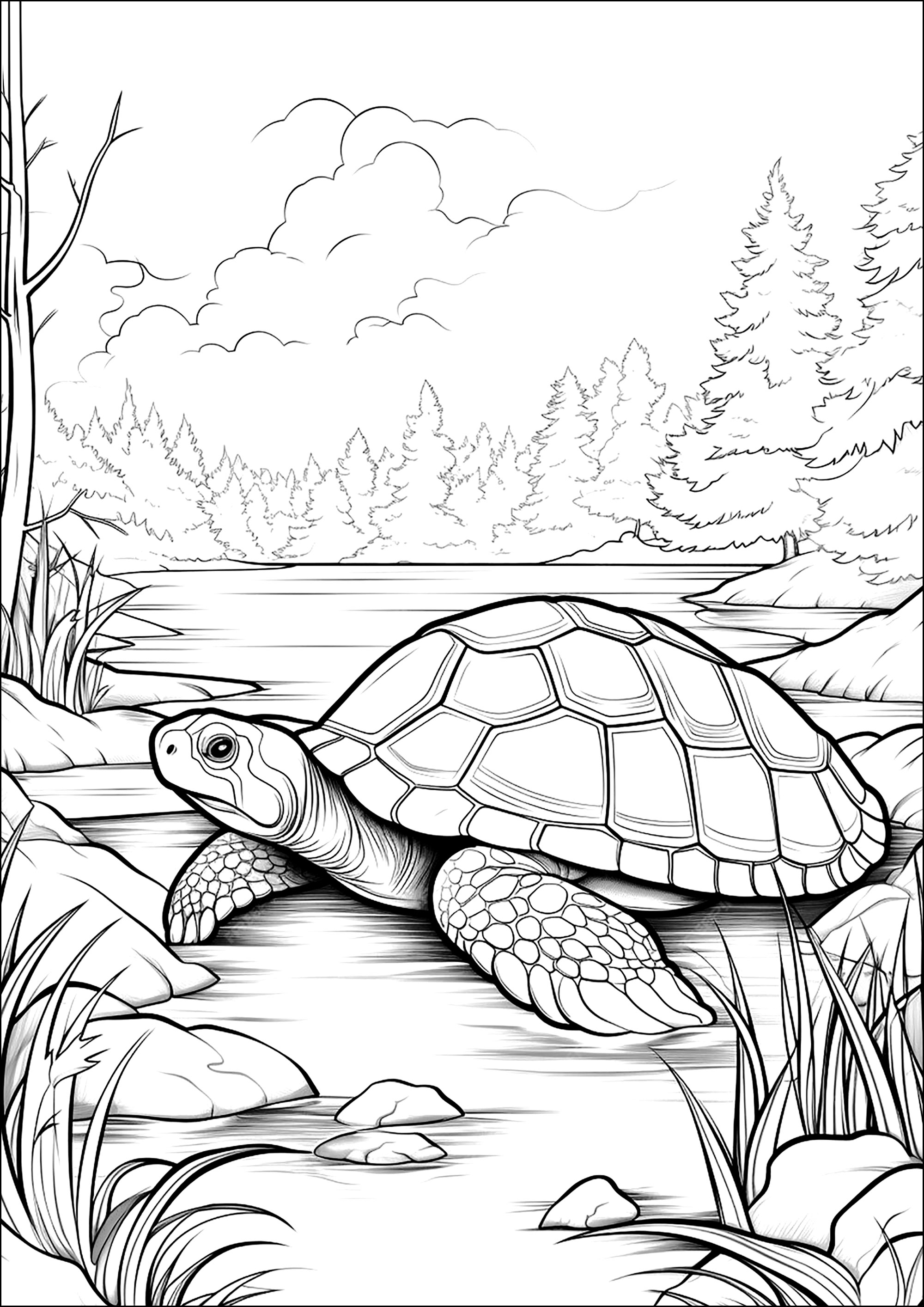 159 Coloring Pages with a Lot of Detail Printable 157