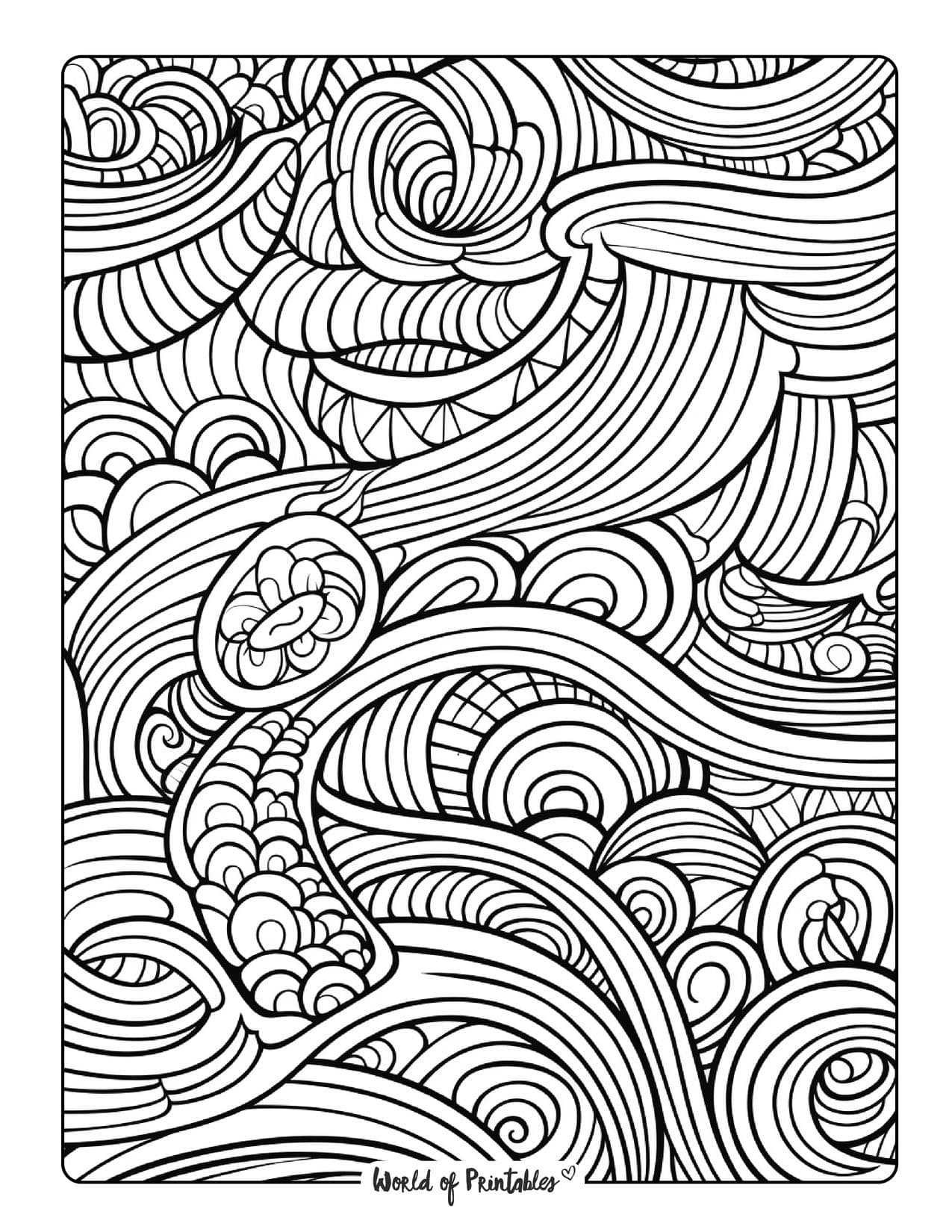 159 Coloring Pages with a Lot of Detail Printable 19