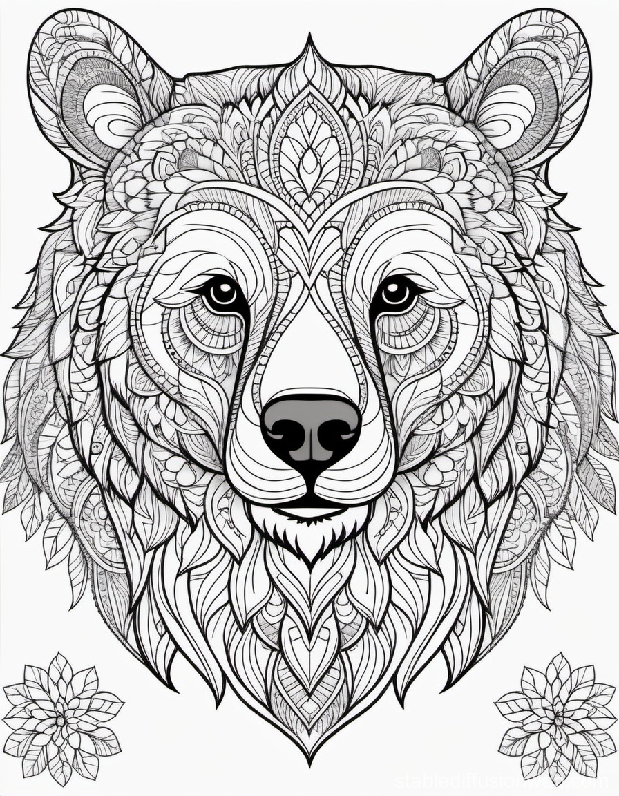 159 Coloring Pages with a Lot of Detail Printable 20