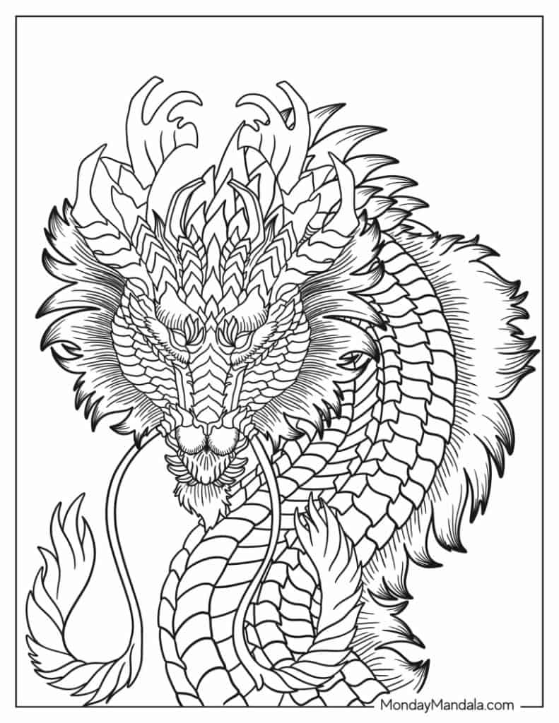 159 Coloring Pages with a Lot of Detail Printable 21