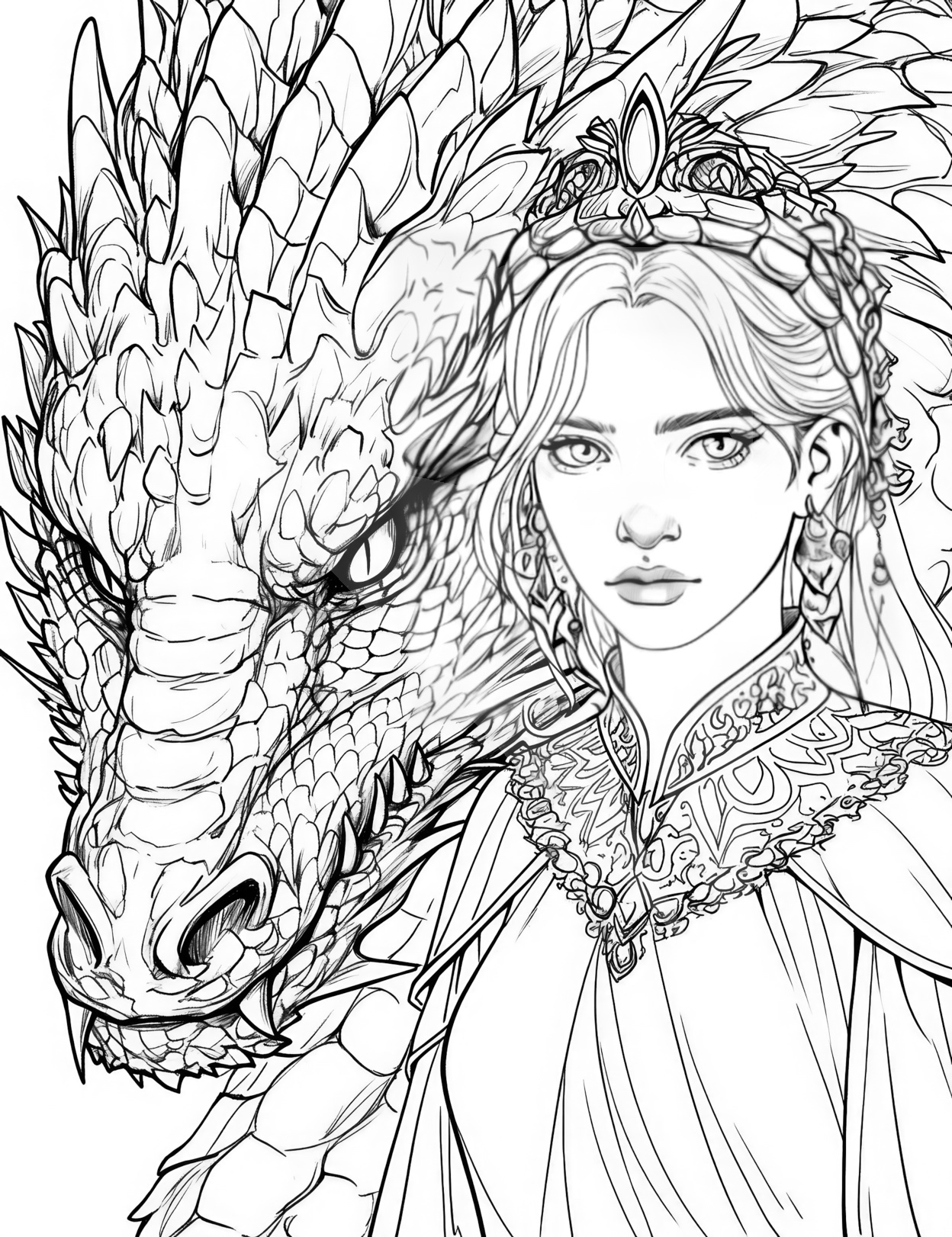 159 Coloring Pages with a Lot of Detail Printable 25