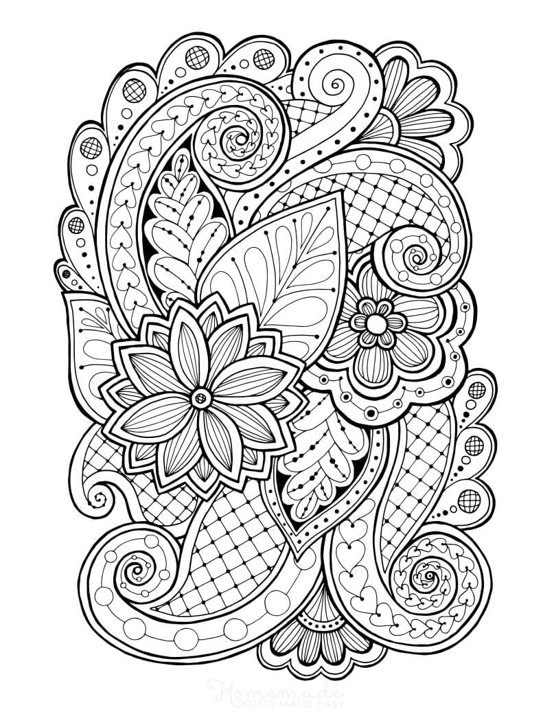 159 Coloring Pages with a Lot of Detail Printable 27