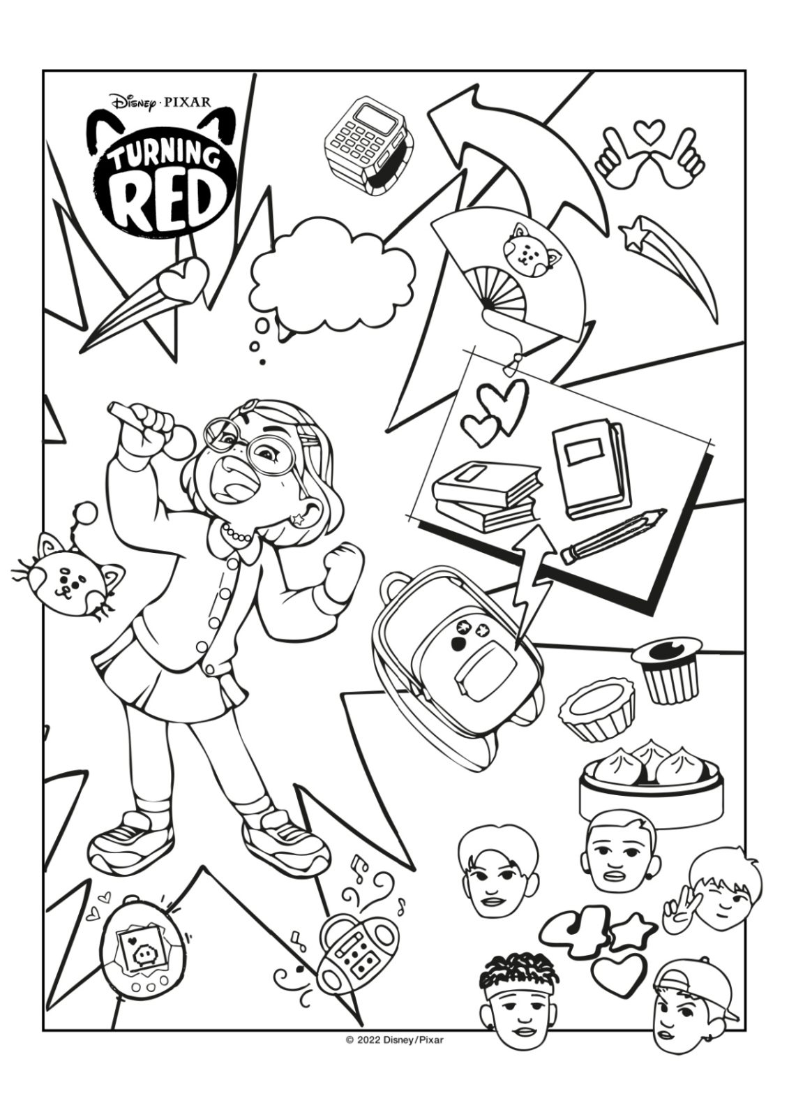 159 Coloring Pages with a Lot of Detail Printable 31