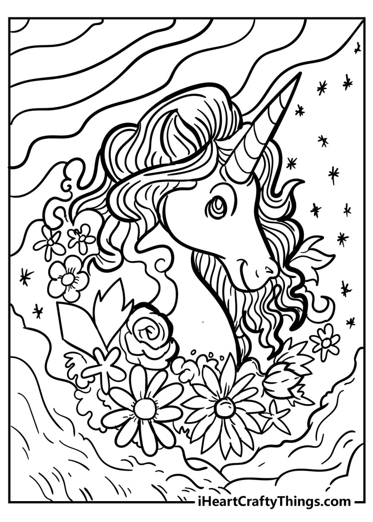 159 Coloring Pages with a Lot of Detail Printable 33