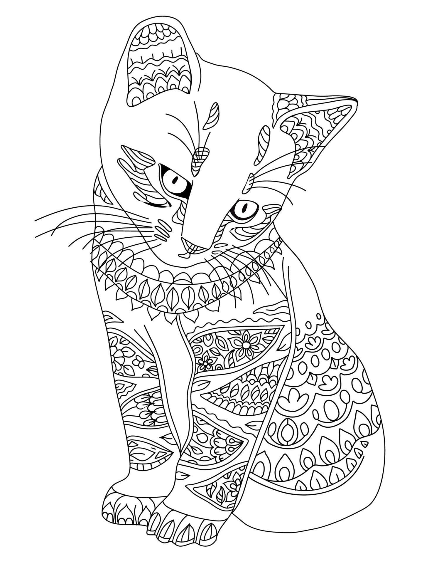 159 Coloring Pages with a Lot of Detail Printable 56