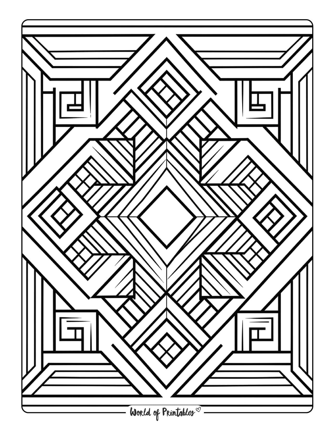 159 Coloring Pages with a Lot of Detail Printable 57