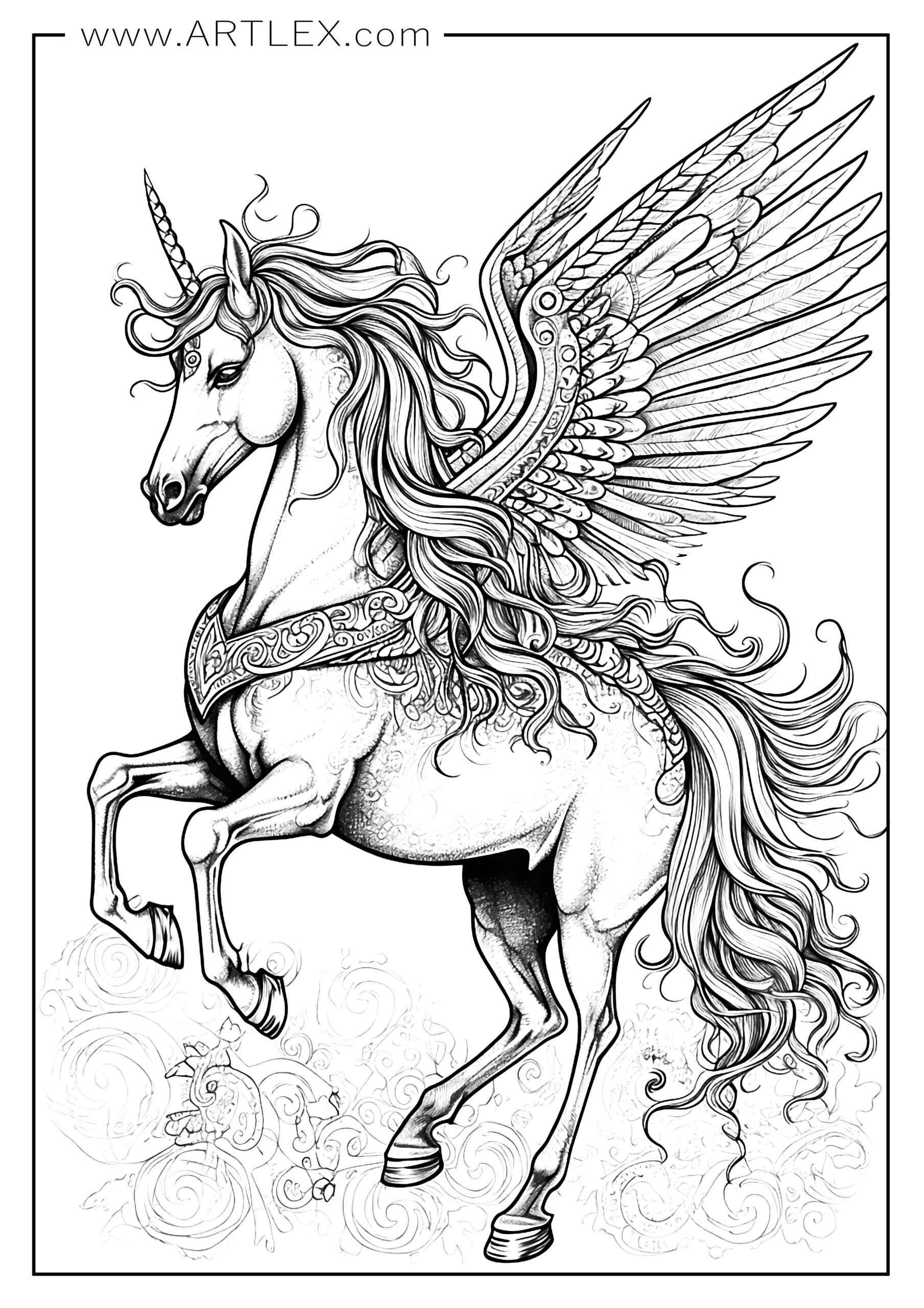 159 Coloring Pages with a Lot of Detail Printable 63