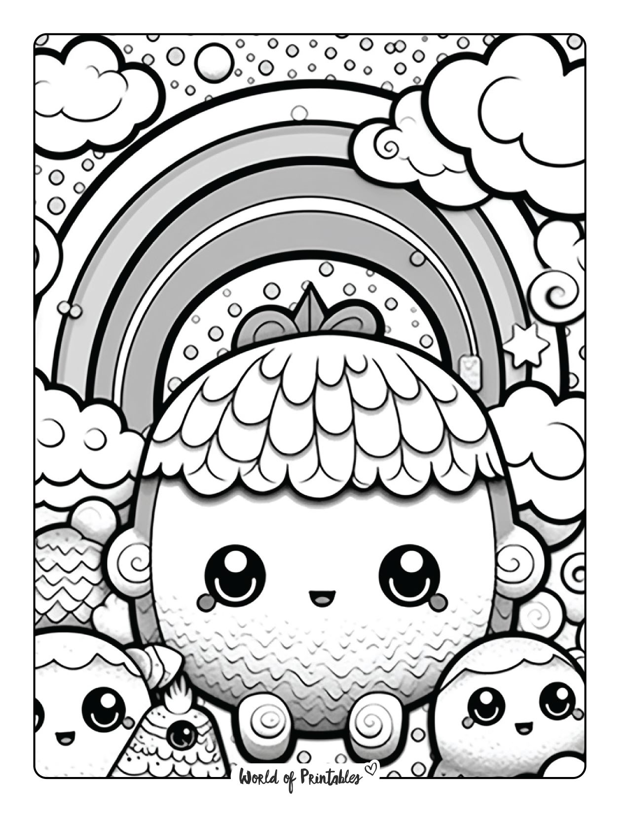 159 Coloring Pages with a Lot of Detail Printable 83