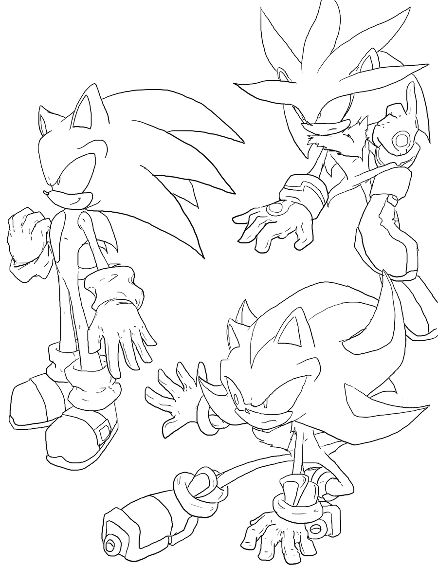 160+ Shadow Sonic Coloring Pages for Sonic Fans 10