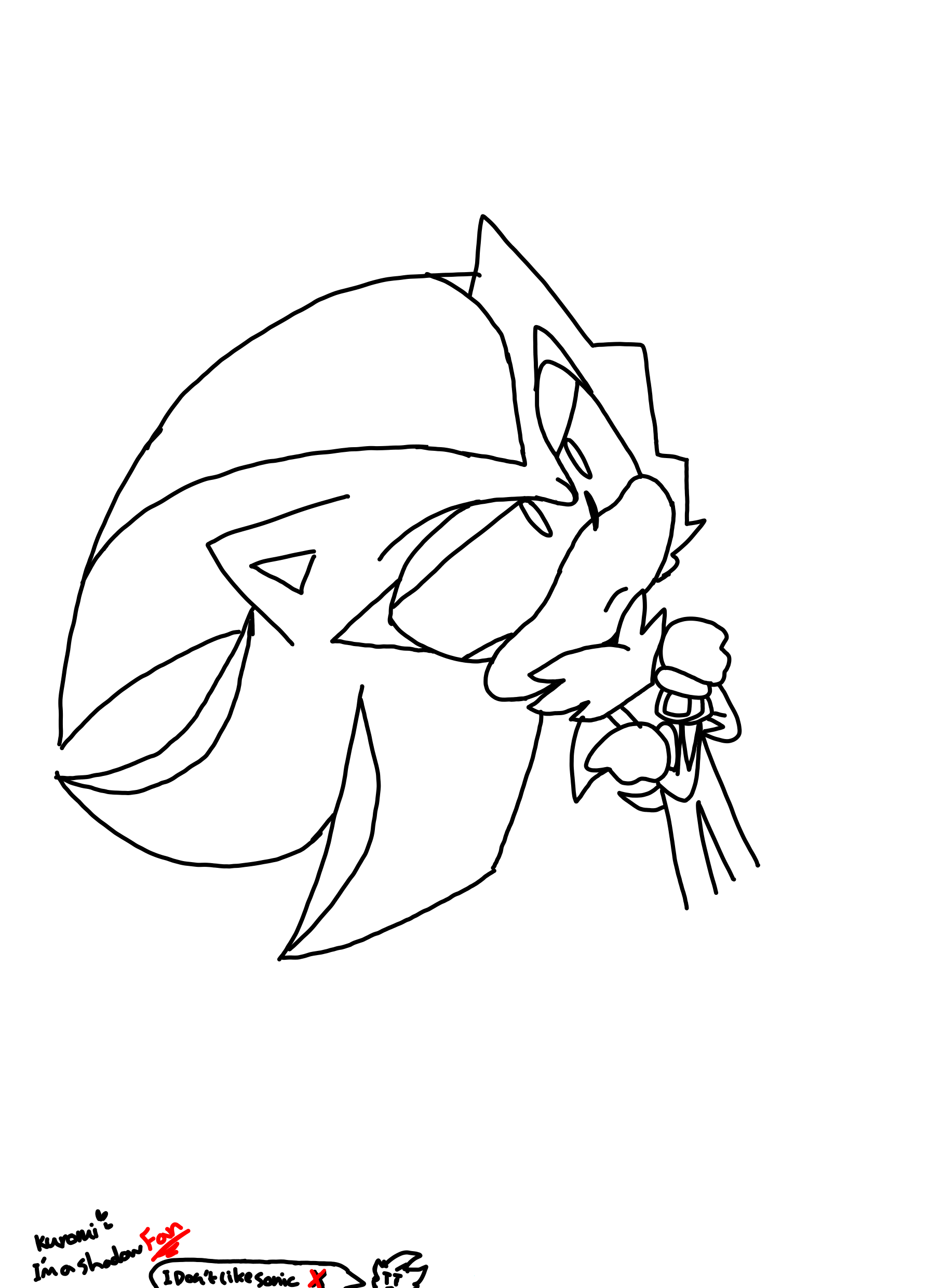 160+ Shadow Sonic Coloring Pages for Sonic Fans 103