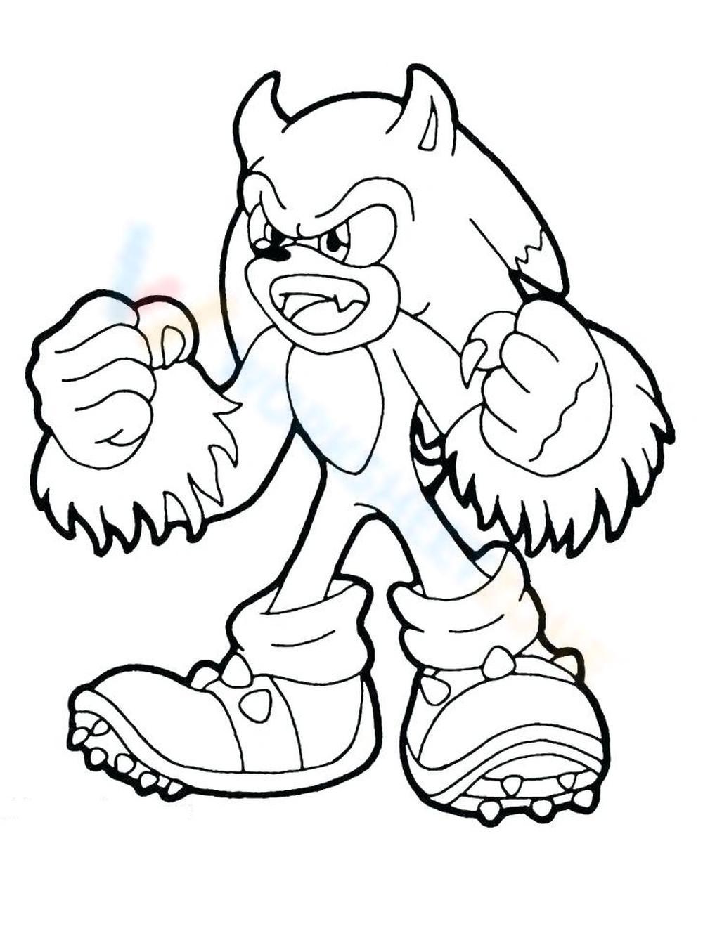 160+ Shadow Sonic Coloring Pages for Sonic Fans 104