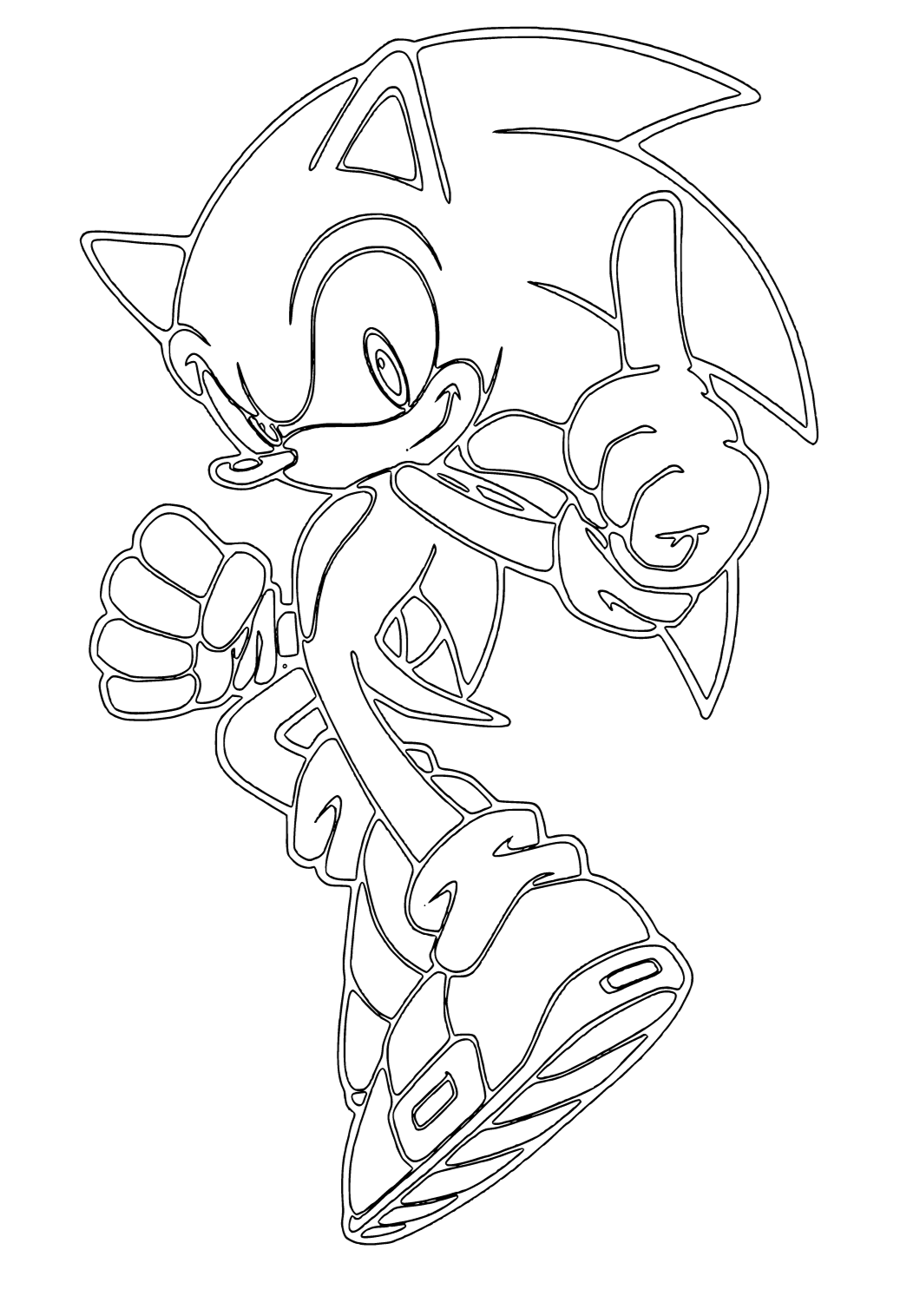 160+ Shadow Sonic Coloring Pages for Sonic Fans 108