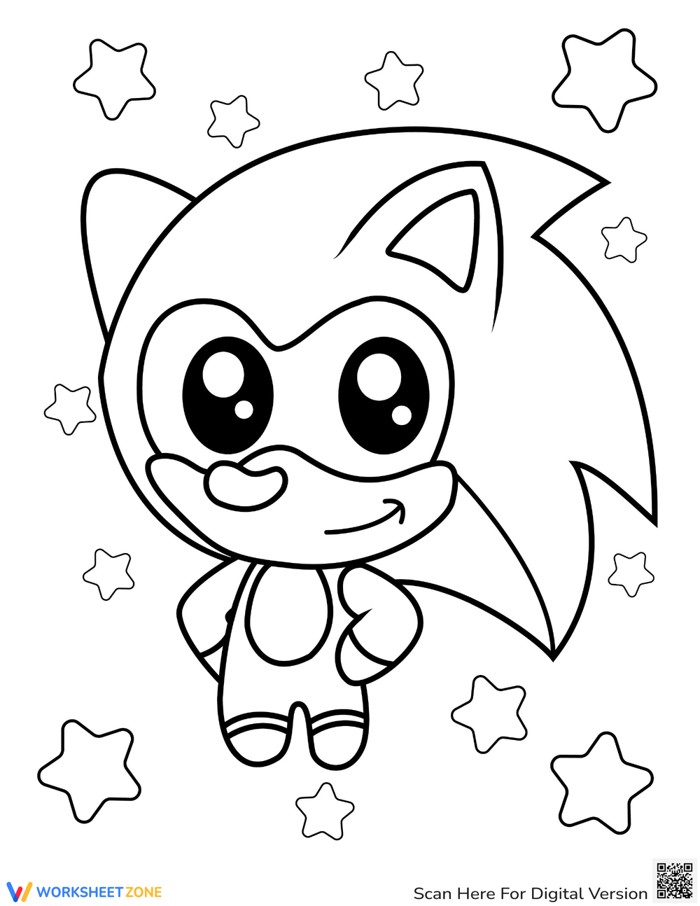 160+ Shadow Sonic Coloring Pages for Sonic Fans 111