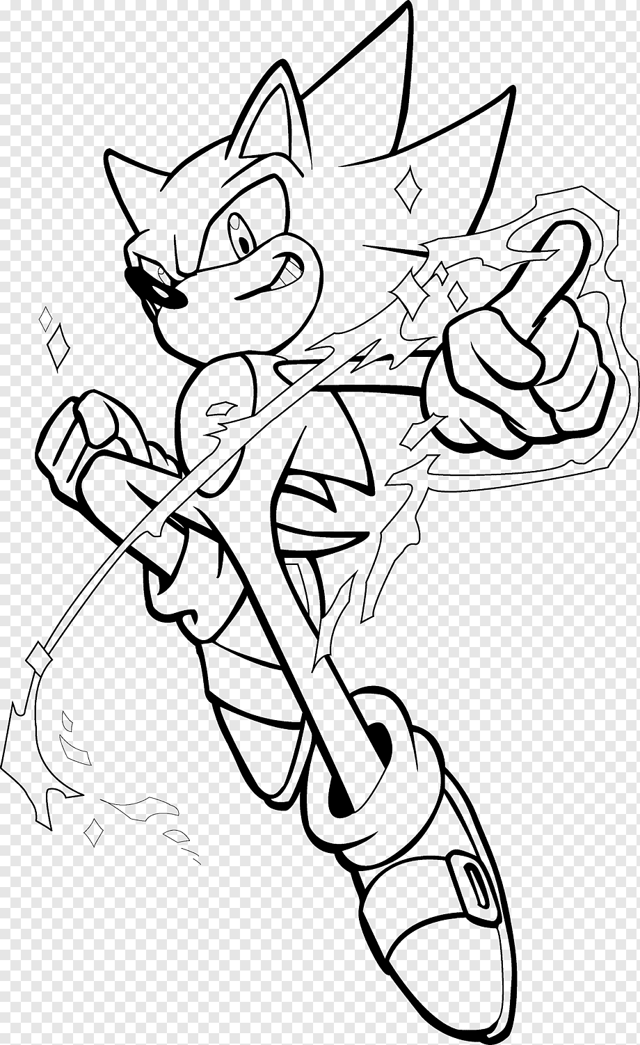 160+ Shadow Sonic Coloring Pages for Sonic Fans 12