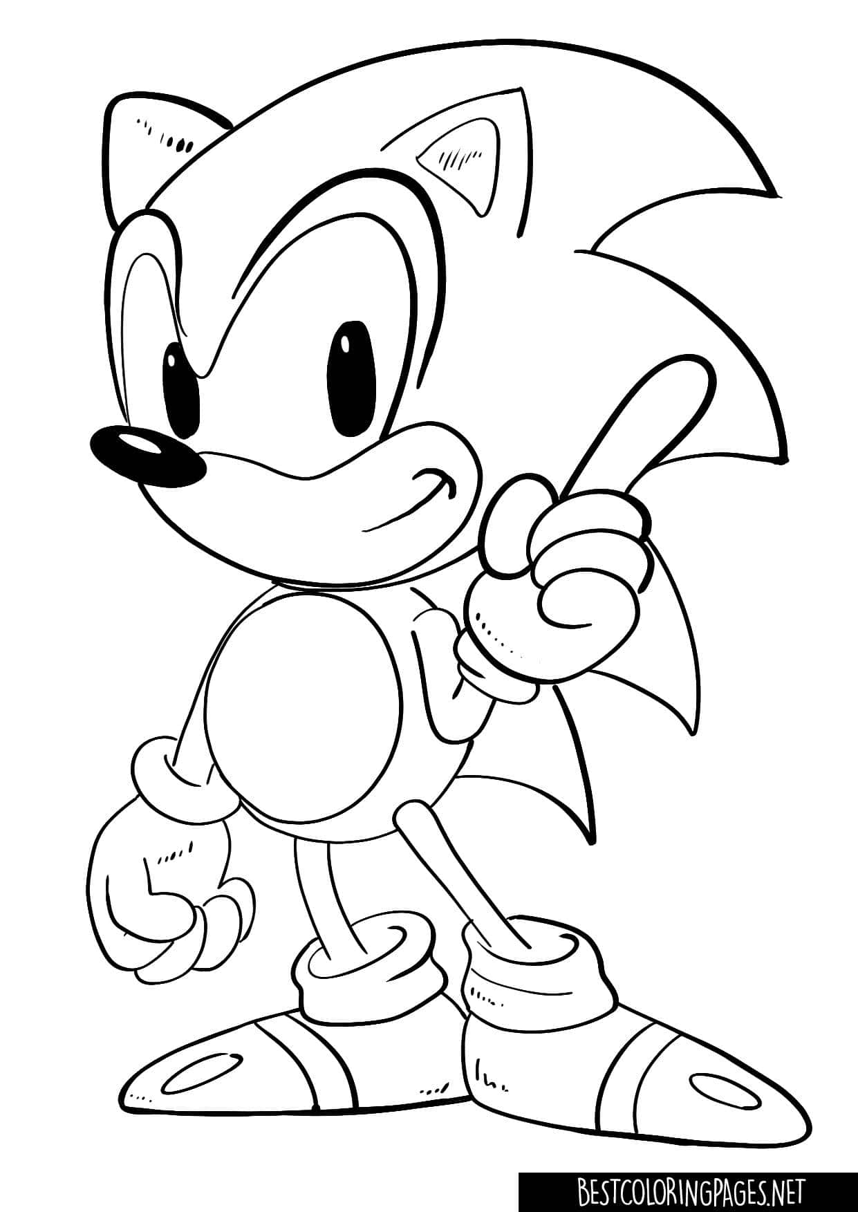 160+ Shadow Sonic Coloring Pages for Sonic Fans 121