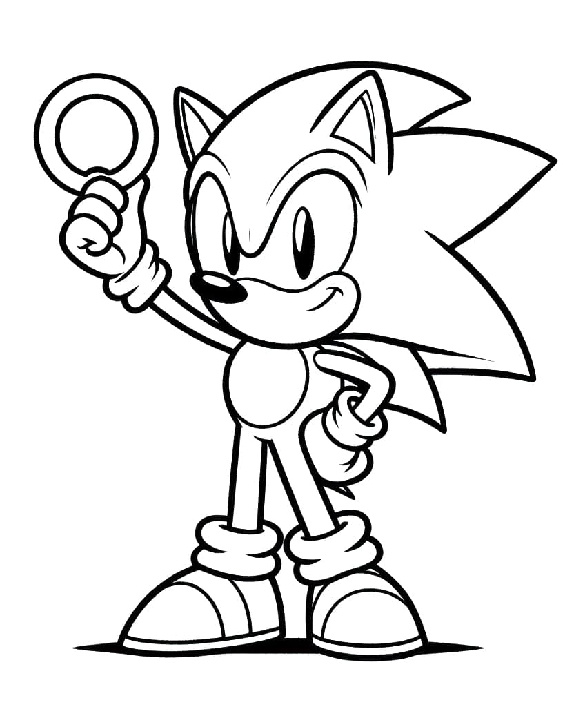 160+ Shadow Sonic Coloring Pages for Sonic Fans 133