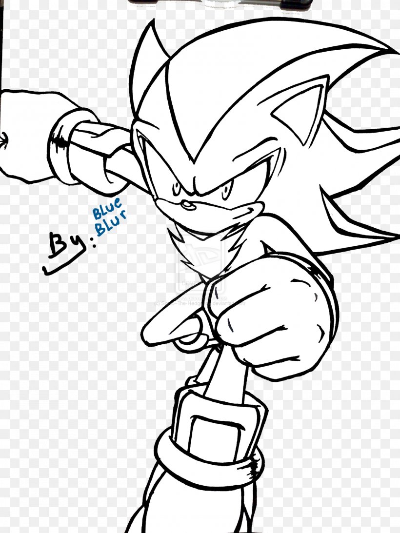 160+ Shadow Sonic Coloring Pages for Sonic Fans 138