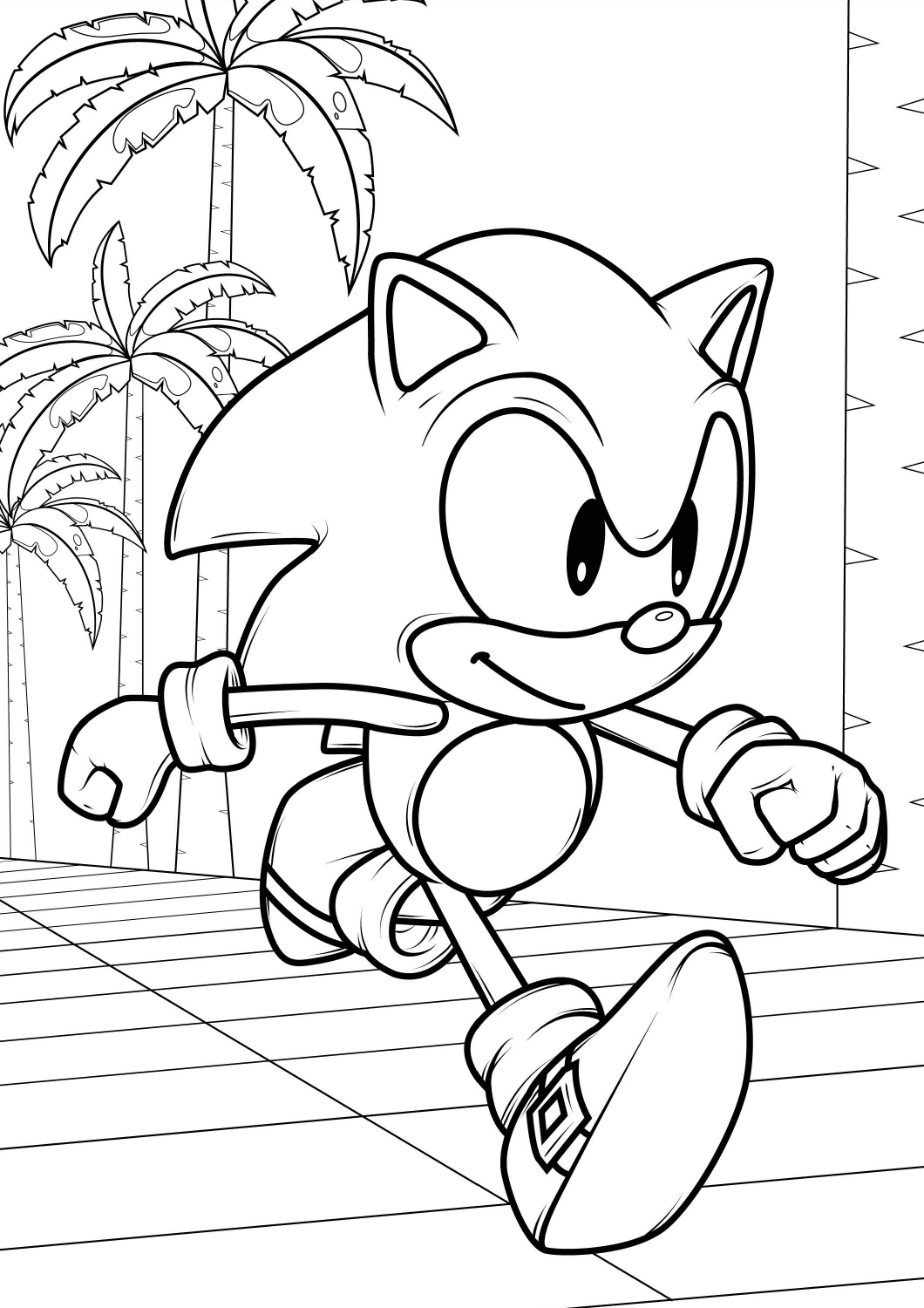 160+ Shadow Sonic Coloring Pages for Sonic Fans 140