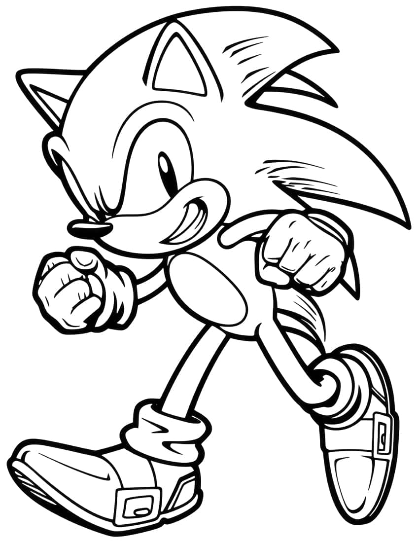 160+ Shadow Sonic Coloring Pages for Sonic Fans 142