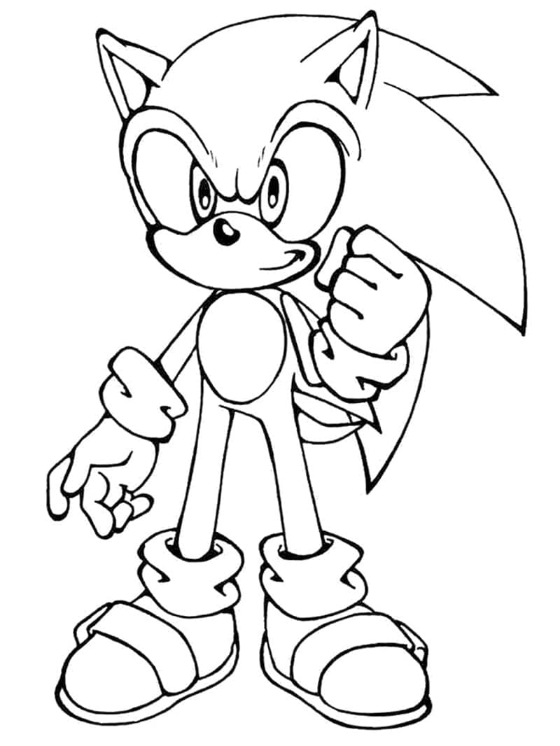 160+ Shadow Sonic Coloring Pages for Sonic Fans 149