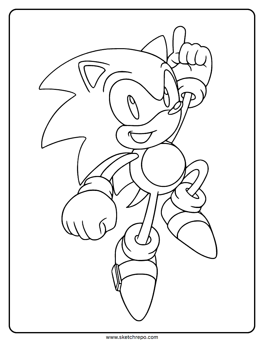 160+ Shadow Sonic Coloring Pages for Sonic Fans 150