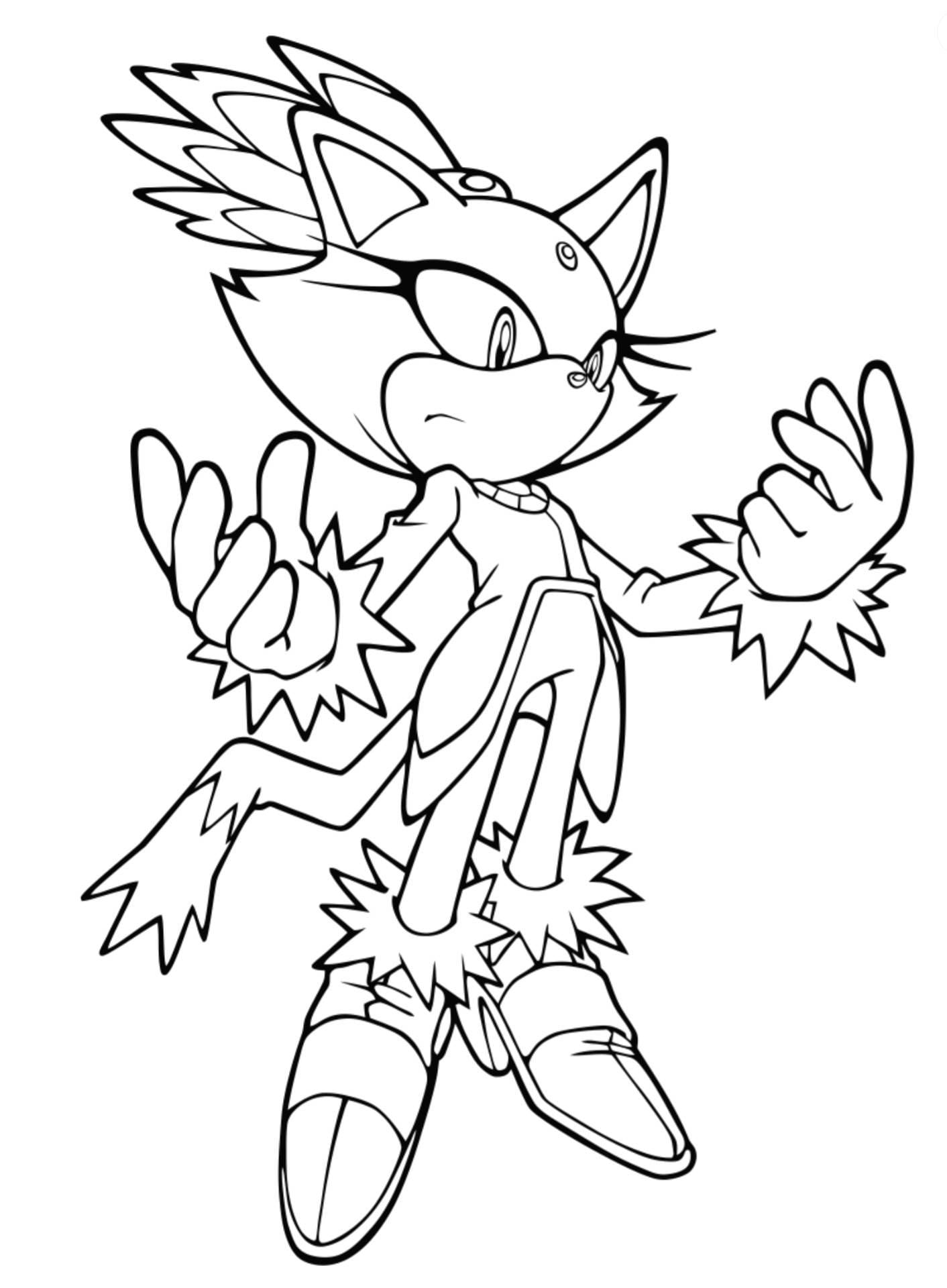 160+ Shadow Sonic Coloring Pages for Sonic Fans 152