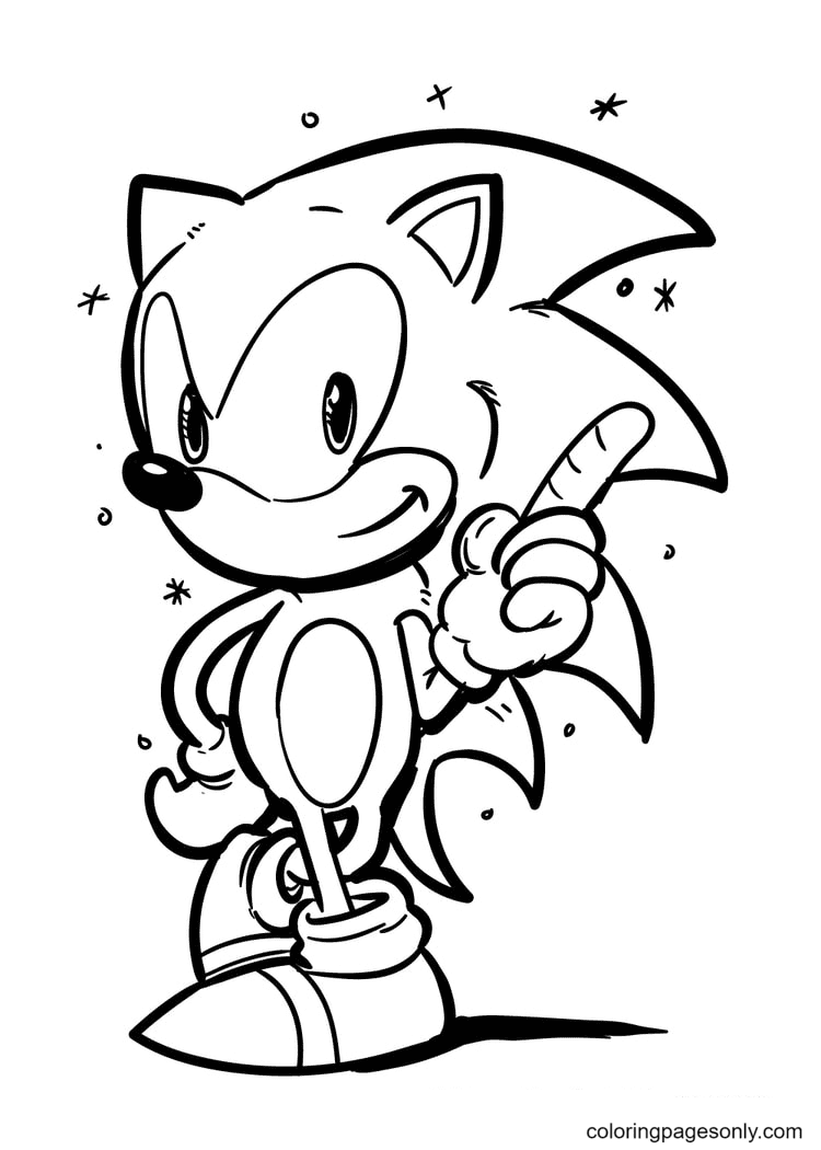 160+ Shadow Sonic Coloring Pages for Sonic Fans 153