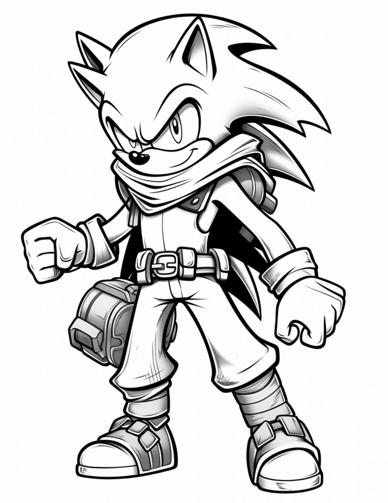 160+ Shadow Sonic Coloring Pages for Sonic Fans 2