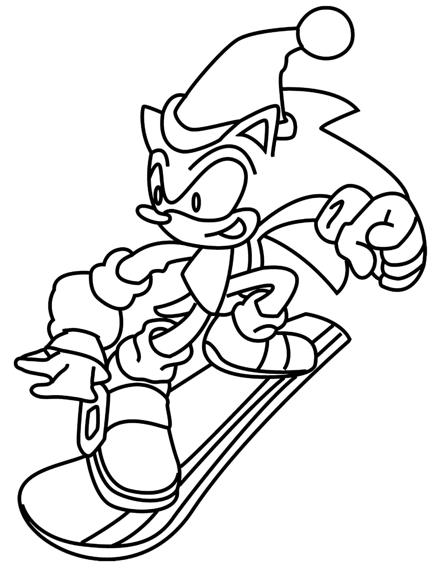 160+ Shadow Sonic Coloring Pages for Sonic Fans 26