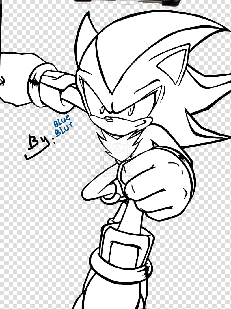 160+ Shadow Sonic Coloring Pages for Sonic Fans 35