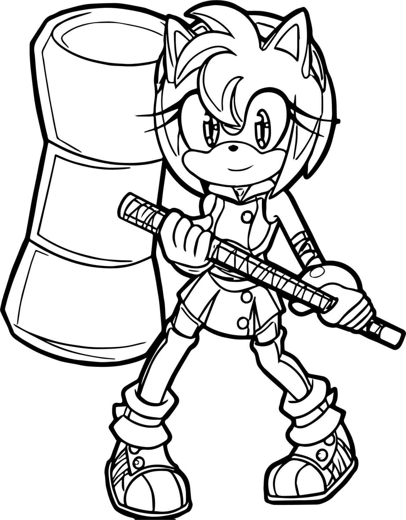 160+ Shadow Sonic Coloring Pages for Sonic Fans 47