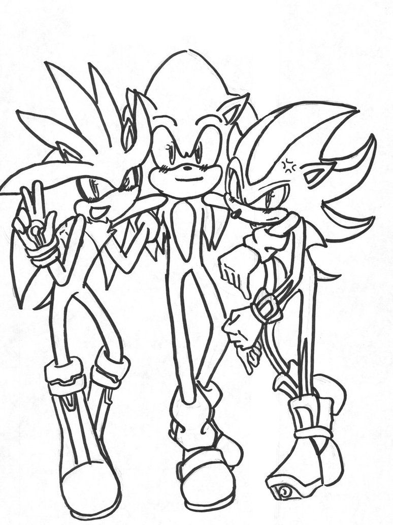 160+ Shadow Sonic Coloring Pages for Sonic Fans 50