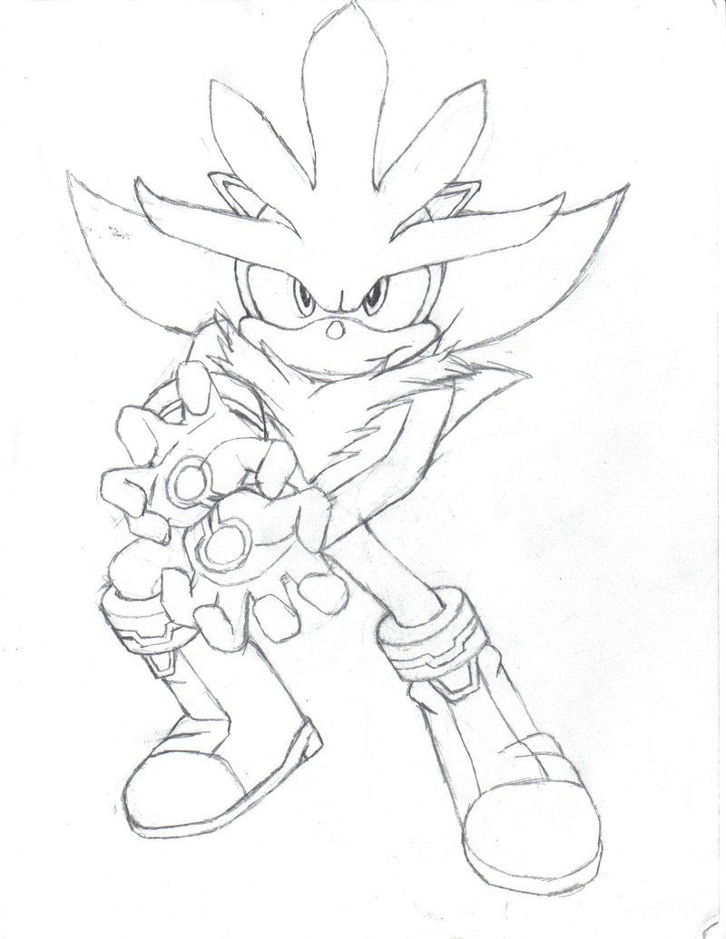 160+ Shadow Sonic Coloring Pages for Sonic Fans 52