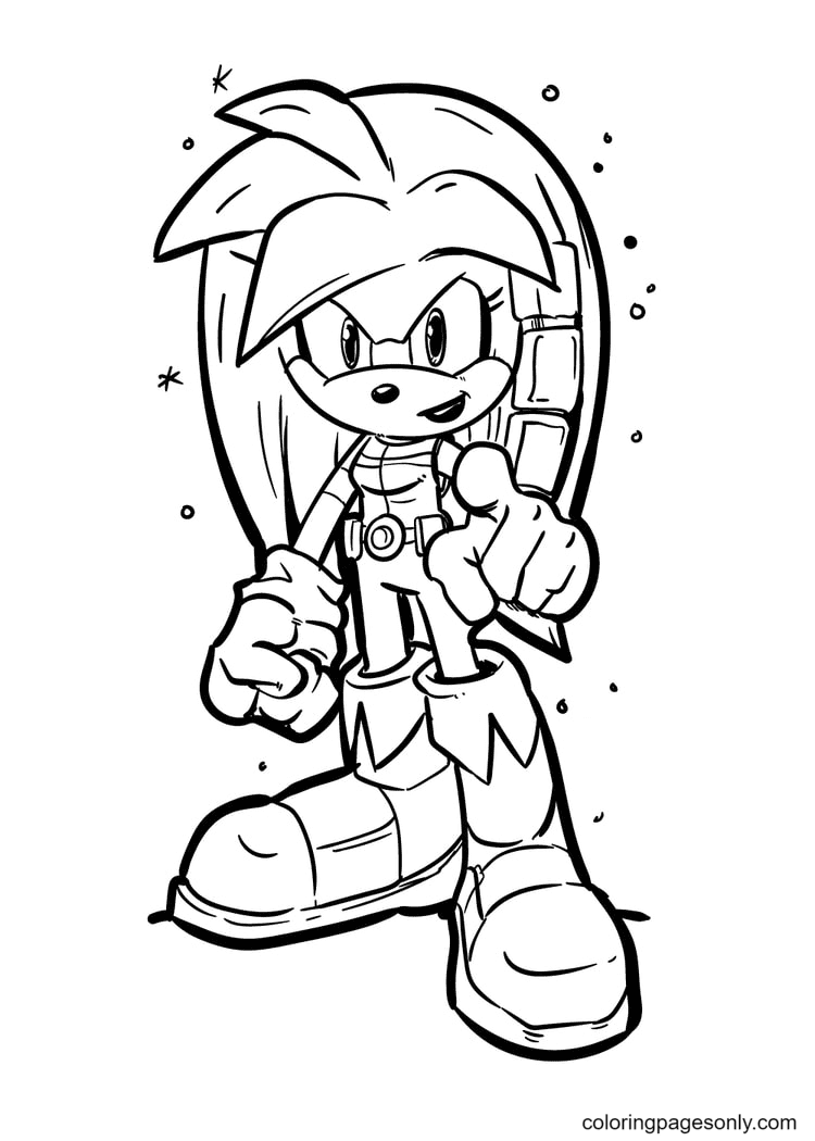 160+ Shadow Sonic Coloring Pages for Sonic Fans 54