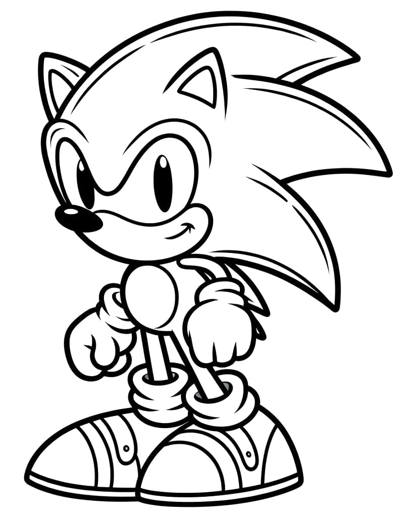 160+ Shadow Sonic Coloring Pages for Sonic Fans 60