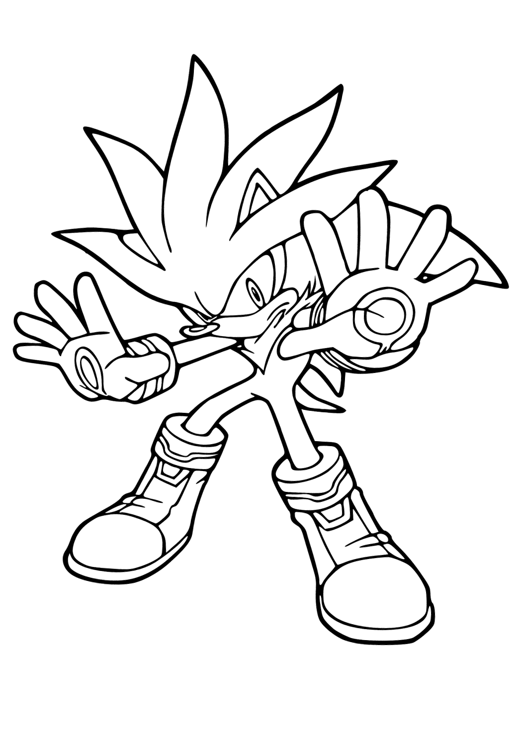 160+ Shadow Sonic Coloring Pages for Sonic Fans 66