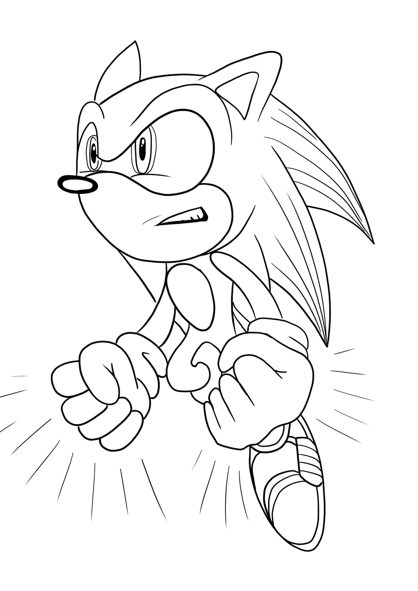 160+ Shadow Sonic Coloring Pages for Sonic Fans 7