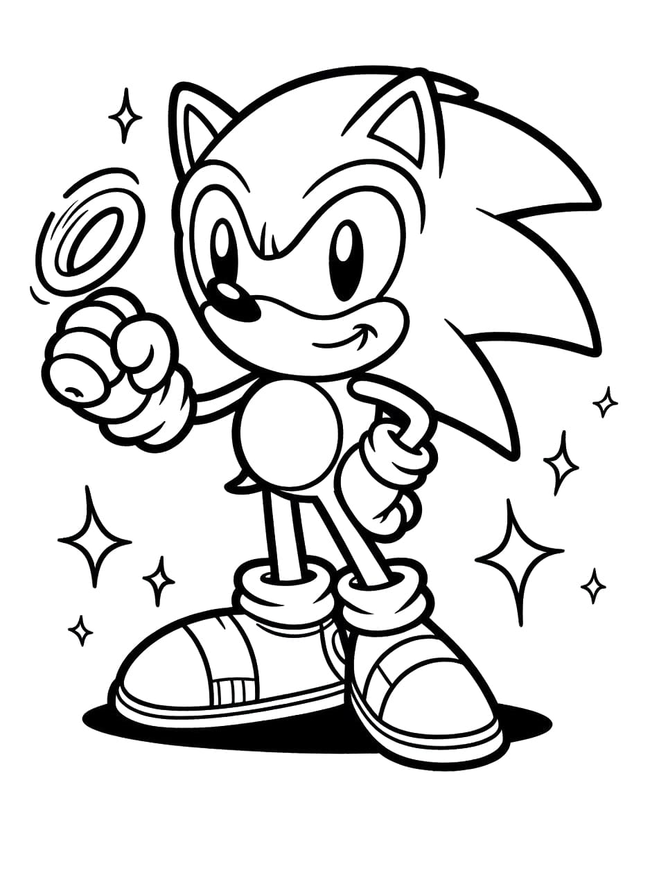 160+ Shadow Sonic Coloring Pages for Sonic Fans 71