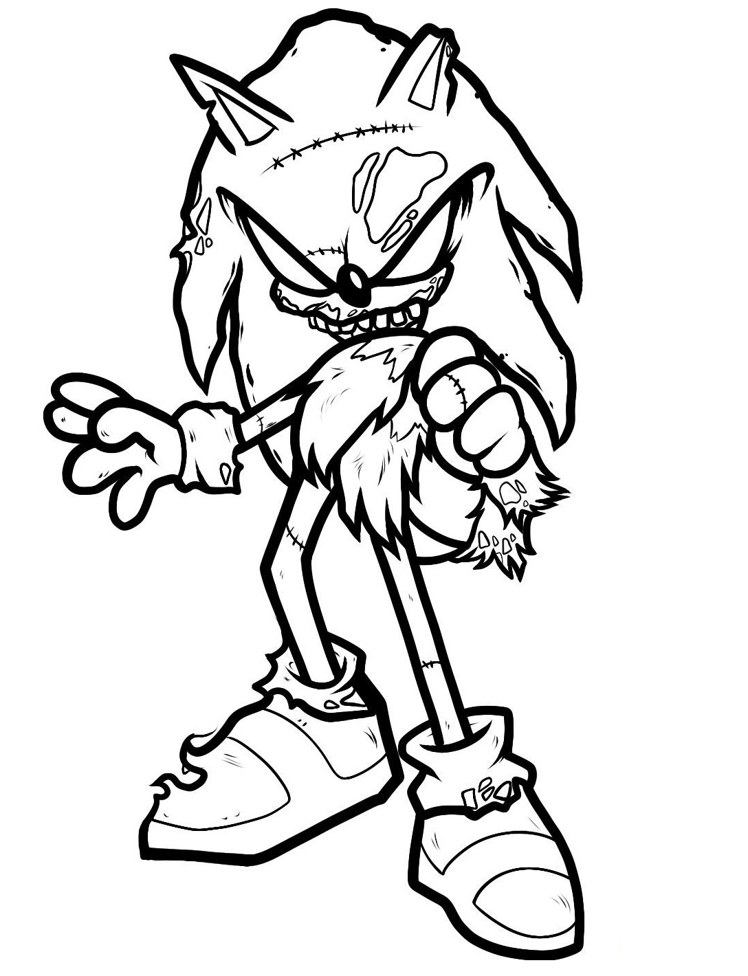 160+ Shadow Sonic Coloring Pages for Sonic Fans 74