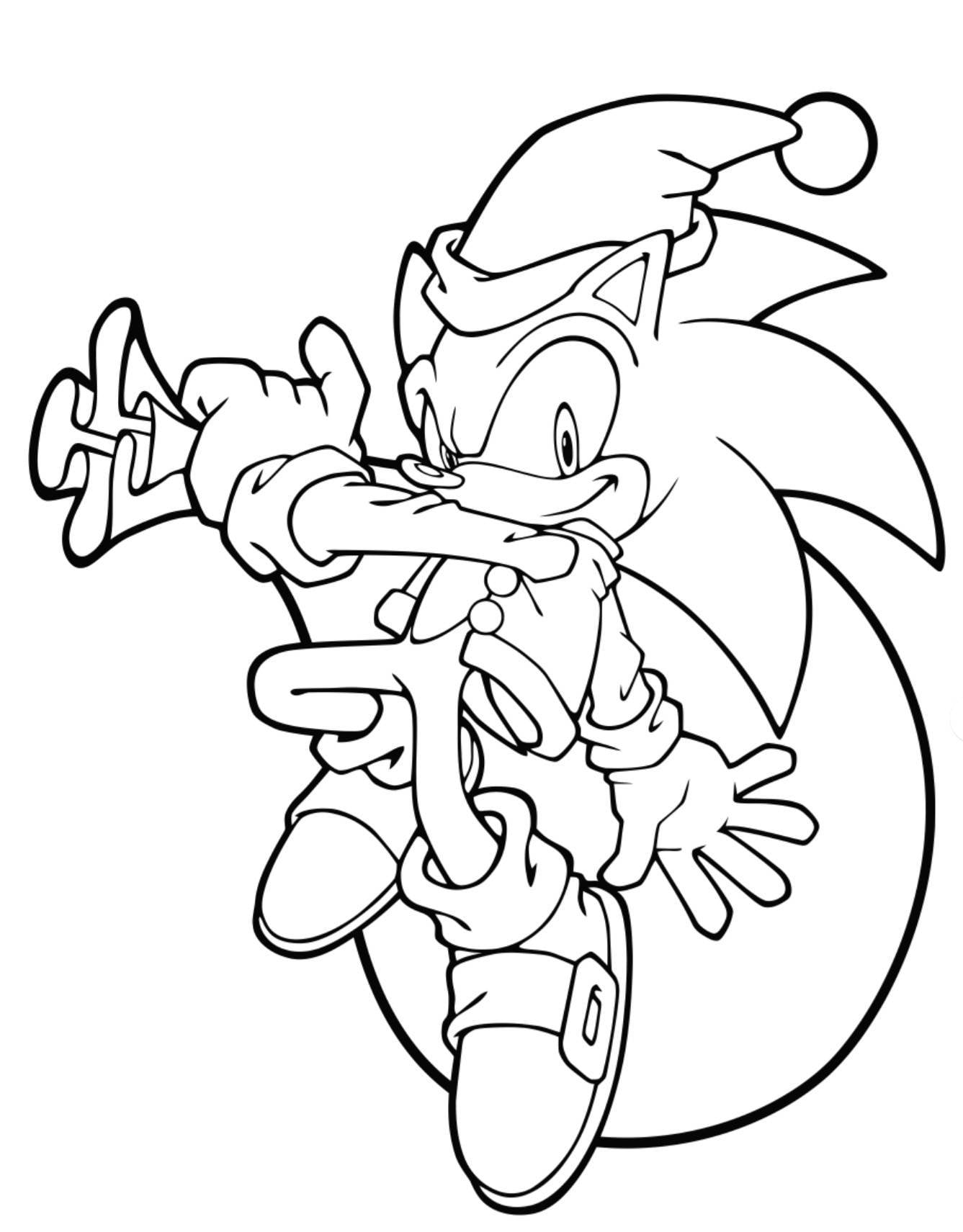 160+ Shadow Sonic Coloring Pages for Sonic Fans 86