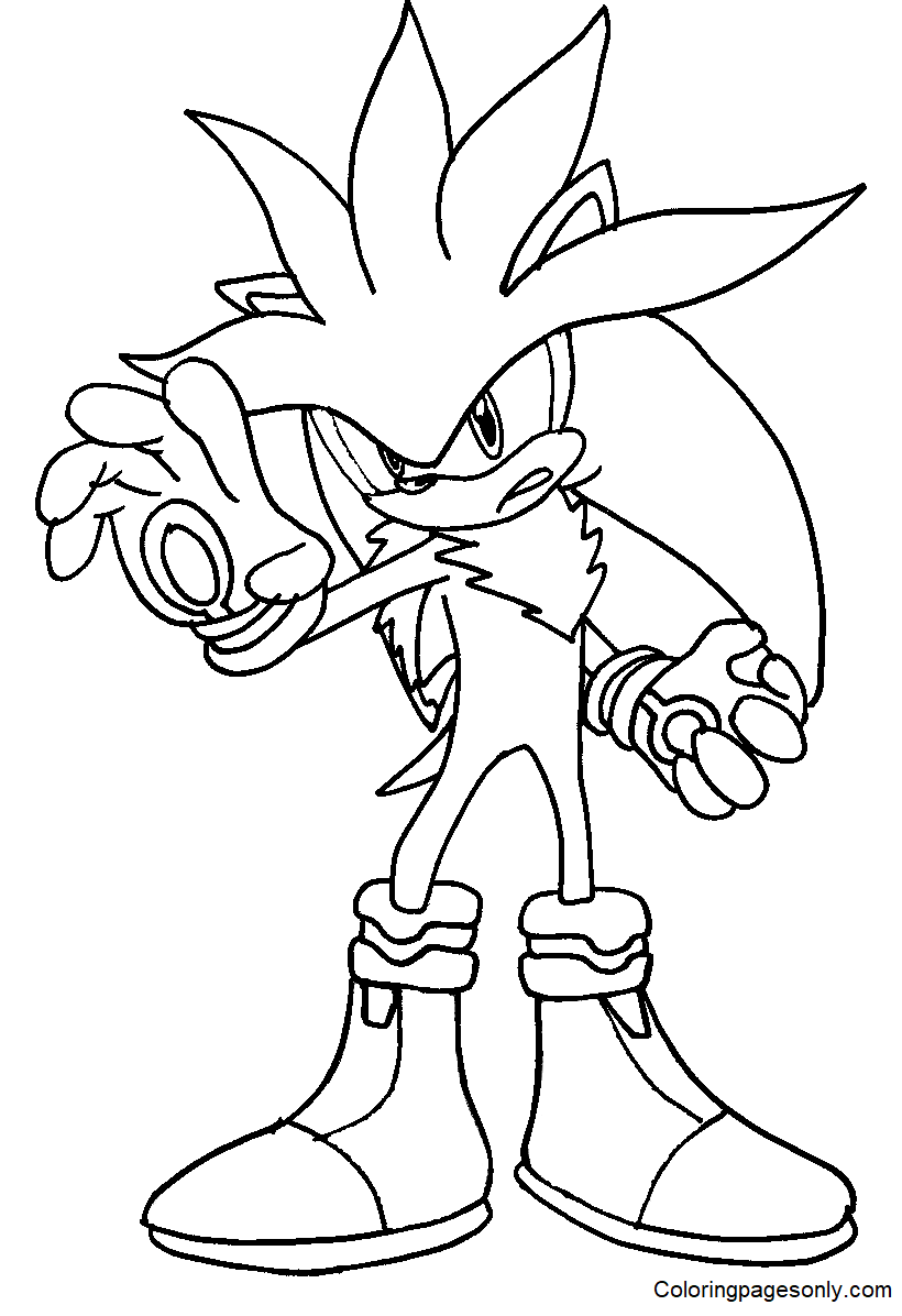 160+ Shadow Sonic Coloring Pages for Sonic Fans 87