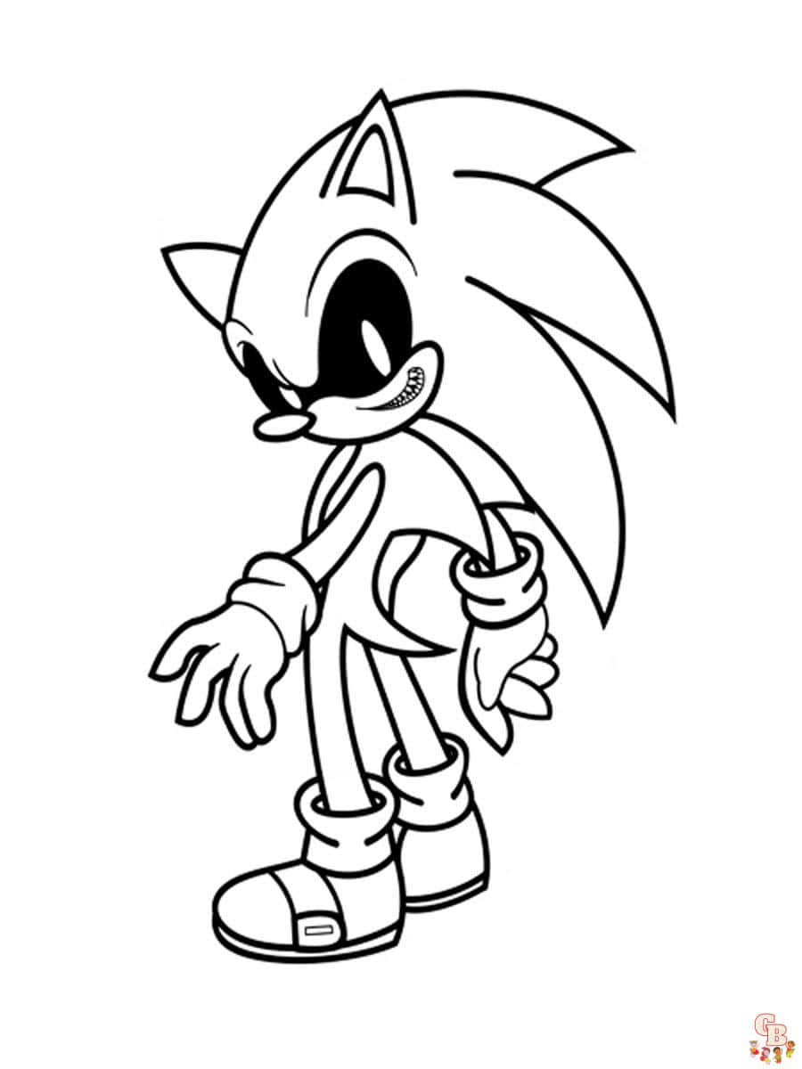 160+ Shadow Sonic Coloring Pages for Sonic Fans 88