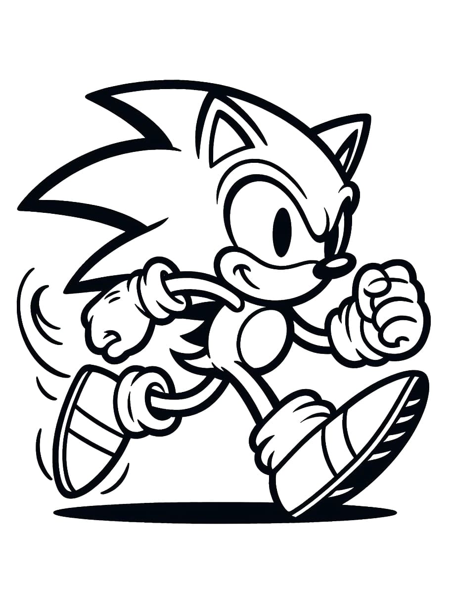 160+ Shadow Sonic Coloring Pages for Sonic Fans 9