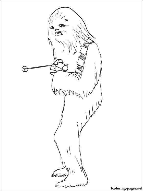 166 Chewbacca Coloring Pages Printable 13