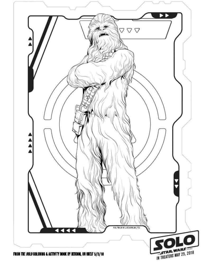 166 Chewbacca Coloring Pages Printable 15