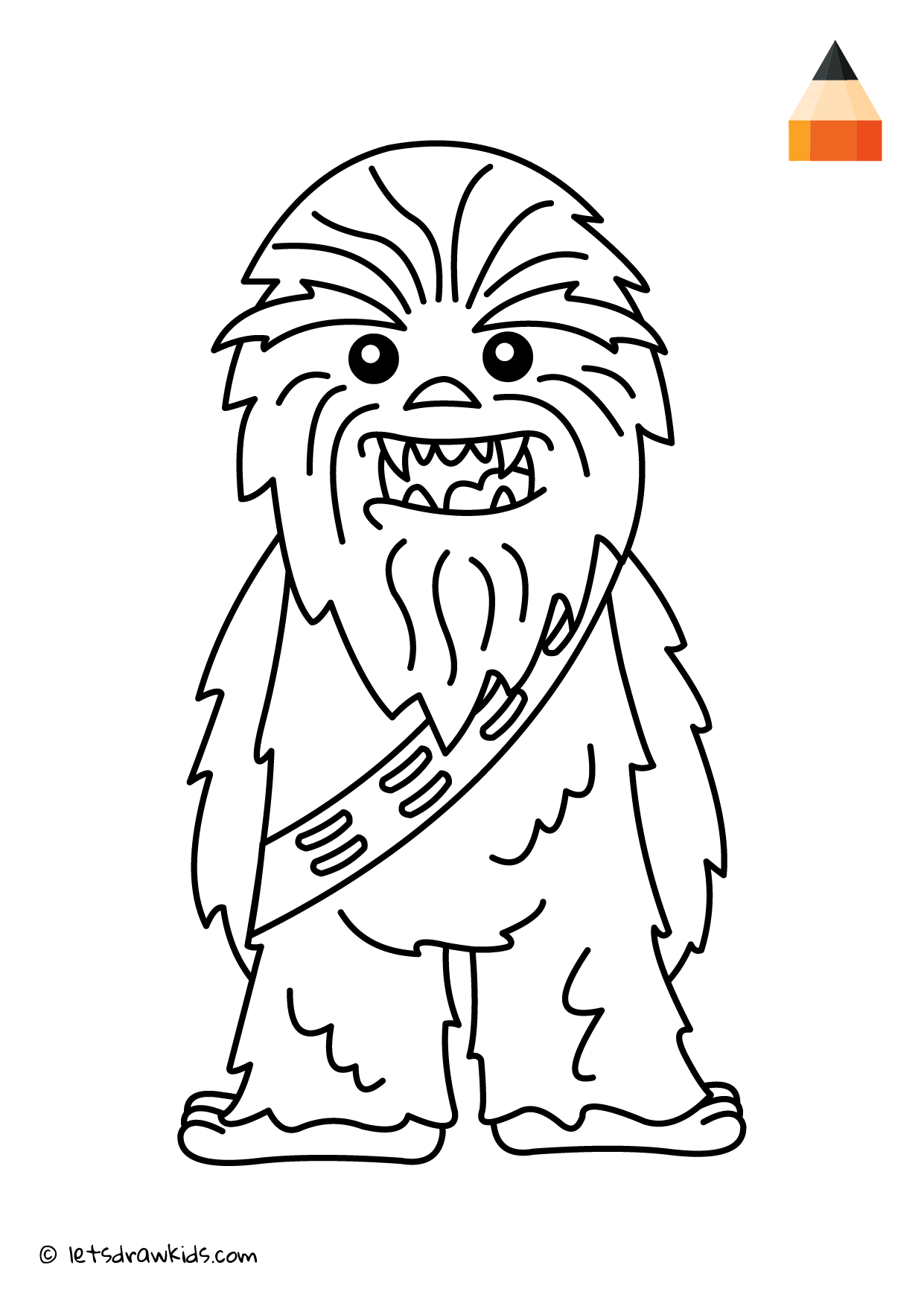 166 Chewbacca Coloring Pages Printable 18