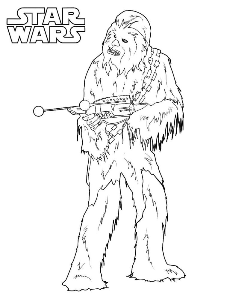 166 Chewbacca Coloring Pages Printable 21