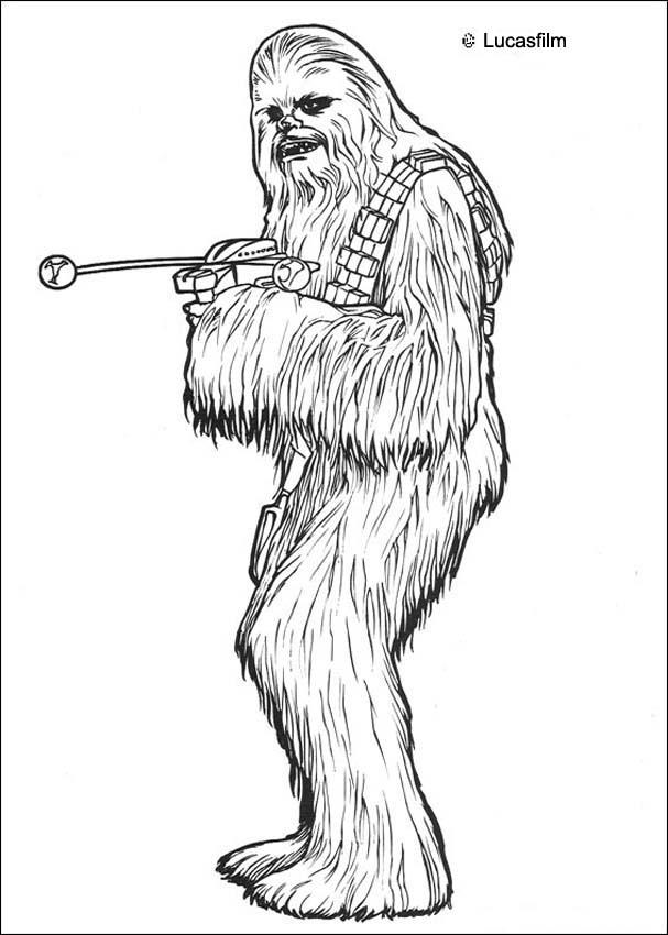 166 Chewbacca Coloring Pages Printable 25